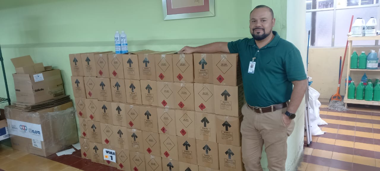 DONACION DESINFECTANTES