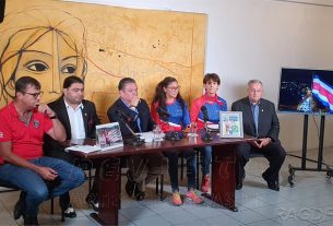 Mesa de Presentación de Máster de Atletismo