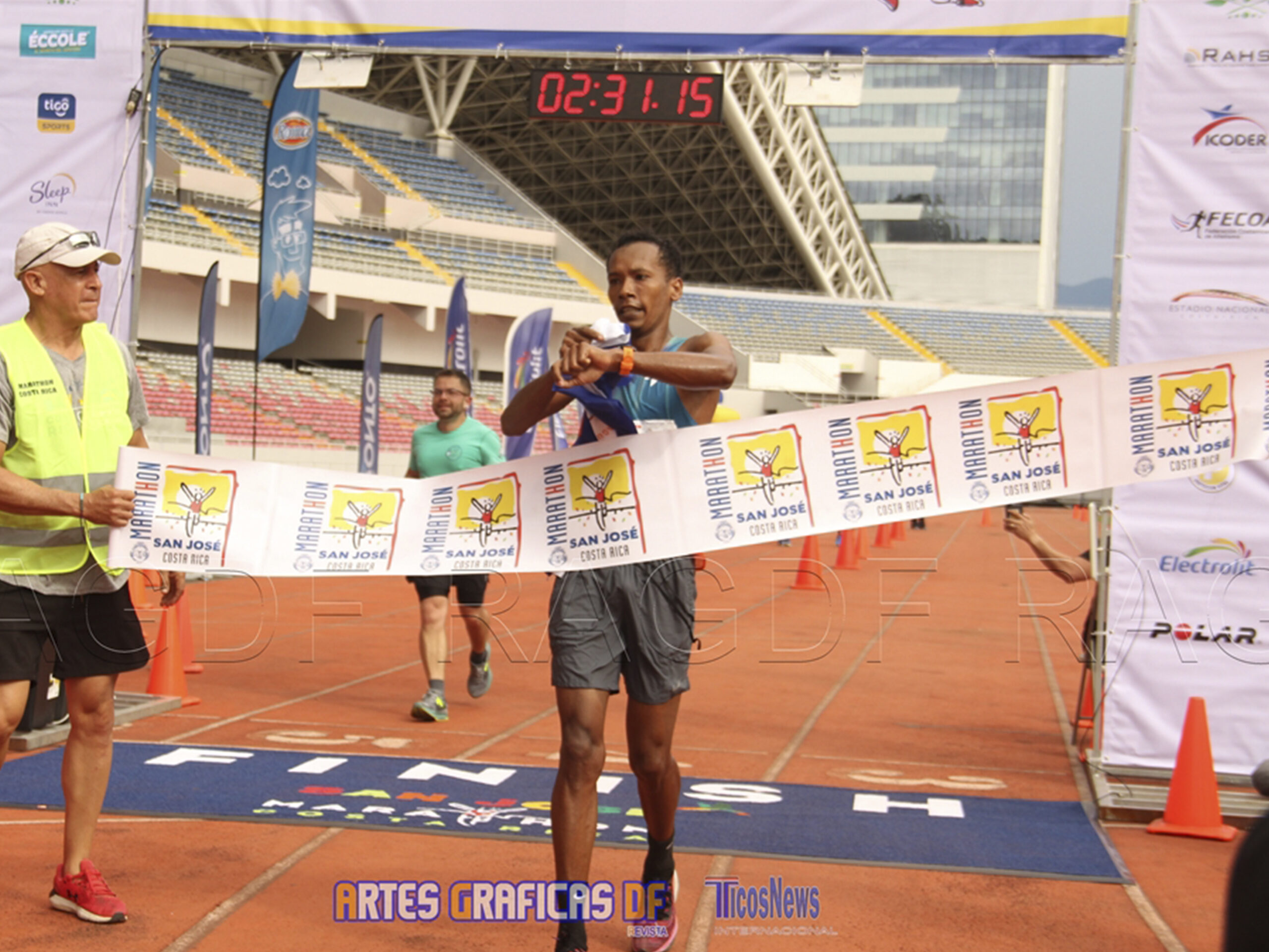 Ganador Maratón 2024 San José CR
